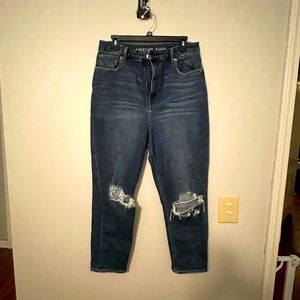 American Eagle Curvy Stretch Mom Jeans